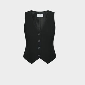 Babaton Black Sleeveless Vest
